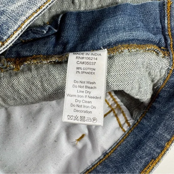 Sold Joe's Jeans Sequin Beaded Denim Cutoff Shorts Size 27 Rare Excellent Mint - Picture 5 of 7